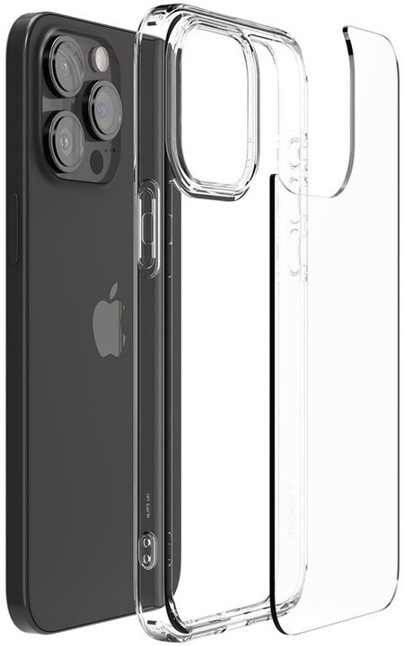 Spigen ochranný kryt Ultra Hybrid pro Apple iPhone 15 Pro Max, čirá_2113142510