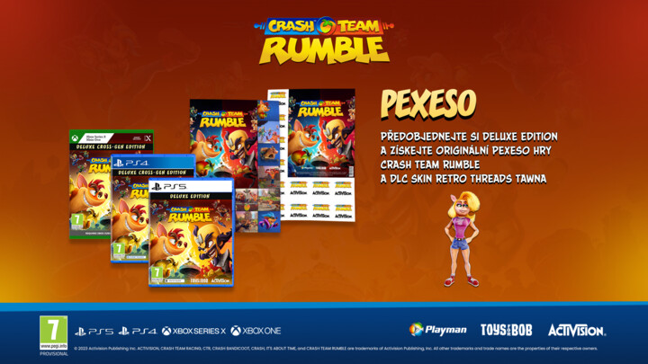 Pexeso Crash Team Rumble - v hodnotě 199 Kč_1915251506