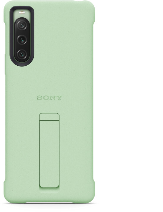 Sony zadní kryt pro Sony Xperia 10 V 5G se stojánkem, zelená_701639648