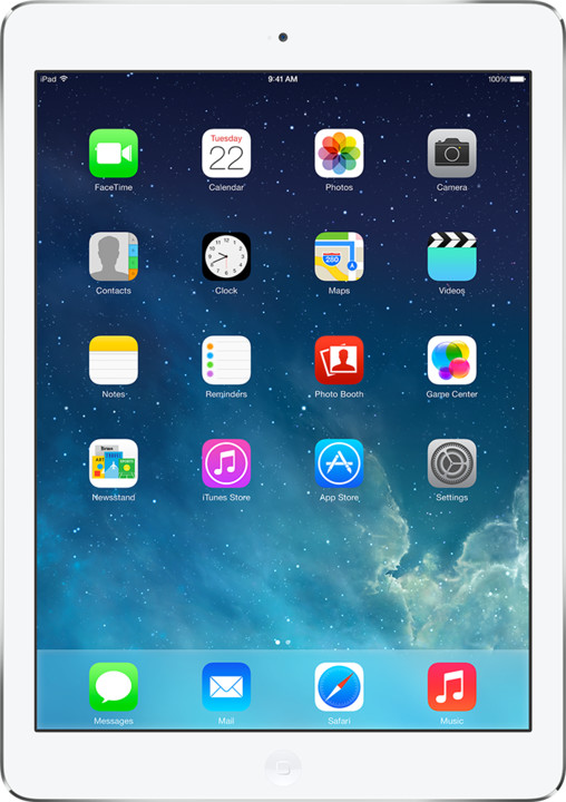 APPLE iPad Air, 16GB, Wi-Fi, 3G, stříbrná_2132469798