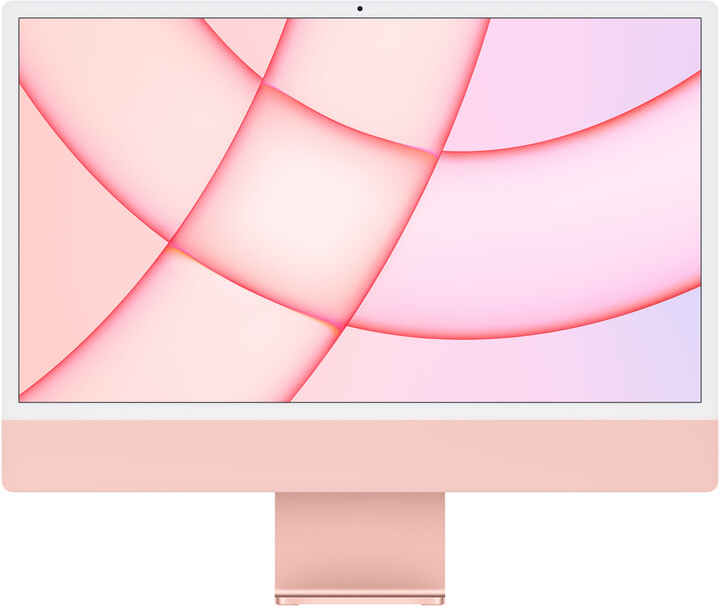 Apple iMac 24&quot; 4,5K Retina M1/16GB/512GB/8-core GPU, růžová_2117097186