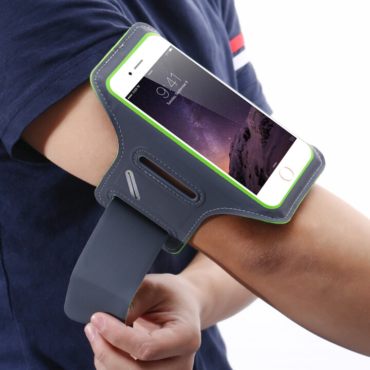 Mobilly sportovní pouzdro na ruku pro mobilní telefon do 6.4", černá_1824982520