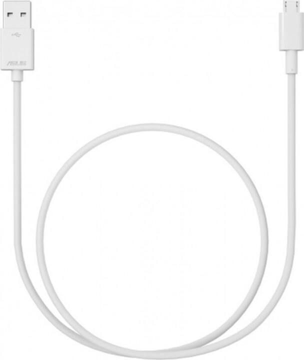 ASUS kabel USB-A - microUSB, M/M, 90cm, bílá_2007069438