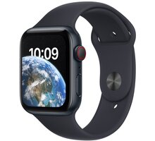 Apple Watch SE 2022,Cellular, 44mm, Midnight, Midnight Sport Band_65185556