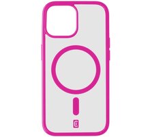 Cellularline zadní kryt Pop Mag s podporou Magsafe pro Apple iPhone 15 Plus, čirá/růžová_1334782739