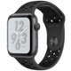 Apple Watch Nike+ Series 4, 40mm, pouzdro z vesmírně šedého hliníku/černý řemínek