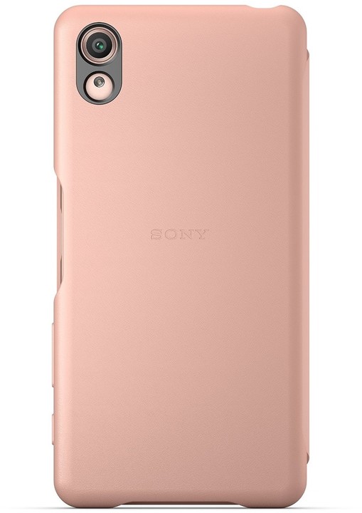 Sony SCR58 Style Cover Flip Xperia XP, růžová/zlatá_2022253645