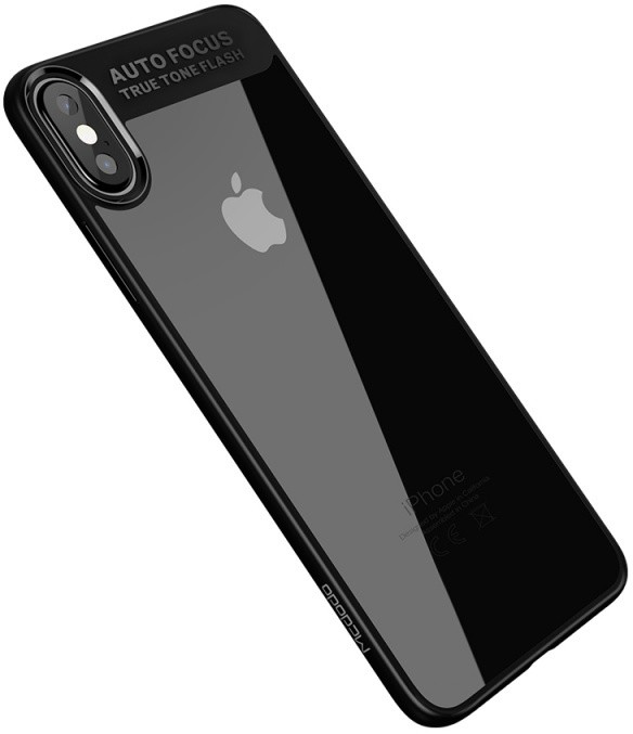 Mcdodo bumper zadní kdyt pro Apple iPhone X/XS, černá_557812232