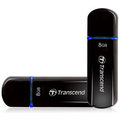 Transcend JetFlash V600 8GB, černo/modrý_1976910040