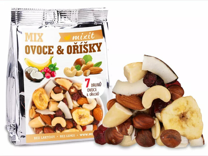 Mixit ořechy do kapsy Mix oříšků a ovoce, 80g_1572117414