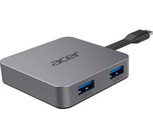 Acer dokovací stanice USB-C dongle 4v1, 2x USB-A, HDMI, USB-C, PD 100W_598029477