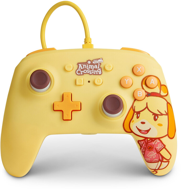 PowerA Enhanced Wired Controller, Animal Crossing: Isabelle (SWITCH)_777751373