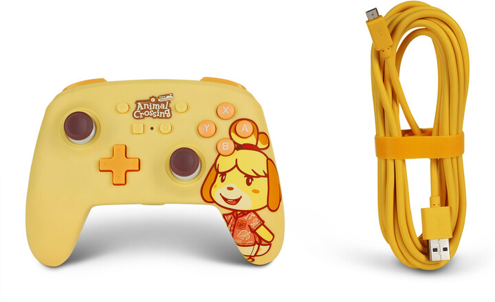 PowerA Enhanced Wired Controller, Animal Crossing: Isabelle (SWITCH)_1055387305