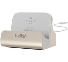 Belkin Mixit nabíjecí a sychronizační dok pro iPhone, vč. light. konektoru, zlatá_852826643