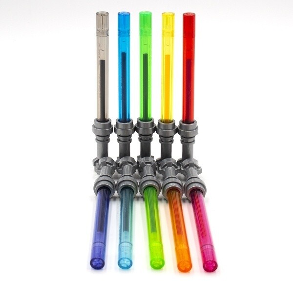 Pero LEGO Star Wars - světelný meč, mix barev, gelové, 10ks_1581218819