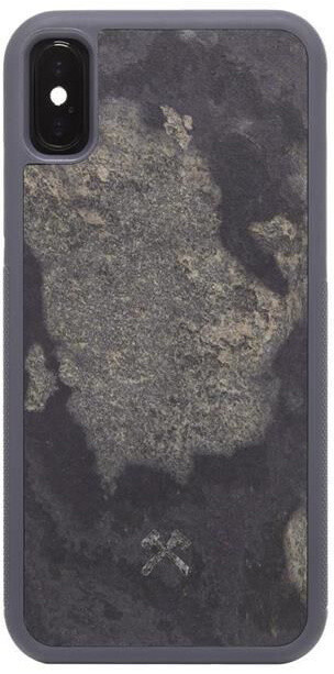 Woodcessories ochranný kryt TPU Bumper Stone pro iPhone X/Xs, šedá_570789349
