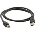 C-TECH kabel USB A-B 3m 2.0, černá