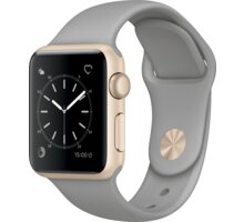 Apple Watch 38mm Gold Aluminium Case with Concrete Sport Band_1018681484