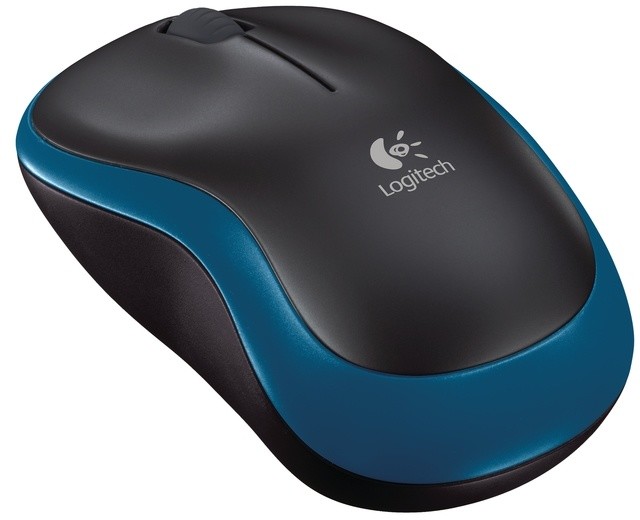 Logitech Wireless Mouse M185, modrá_21446591