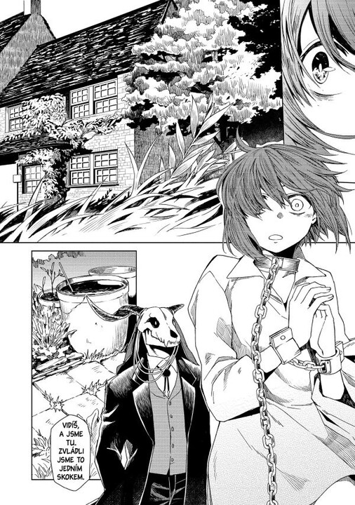 Komiks Čarodějova nevěsta, 1.díl, manga