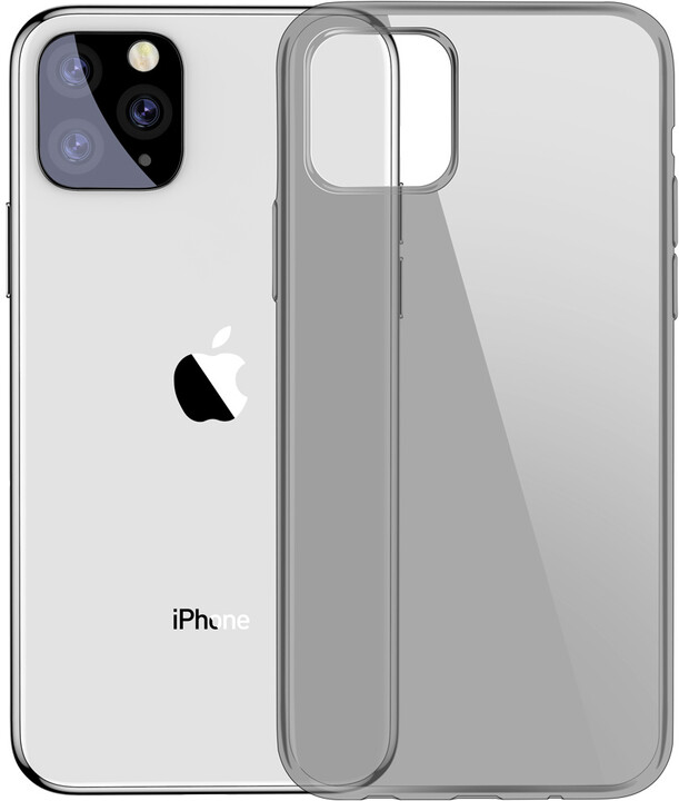 BASEUS Simplicity Series gelový ochranný kryt pro Apple iPhone 11 Pro, černá_978871826