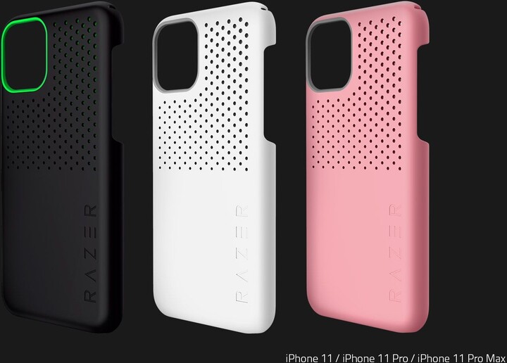 Razer Arctech Slim pouzdro pro iPhone 11 Pro Max, růžové_848345325
