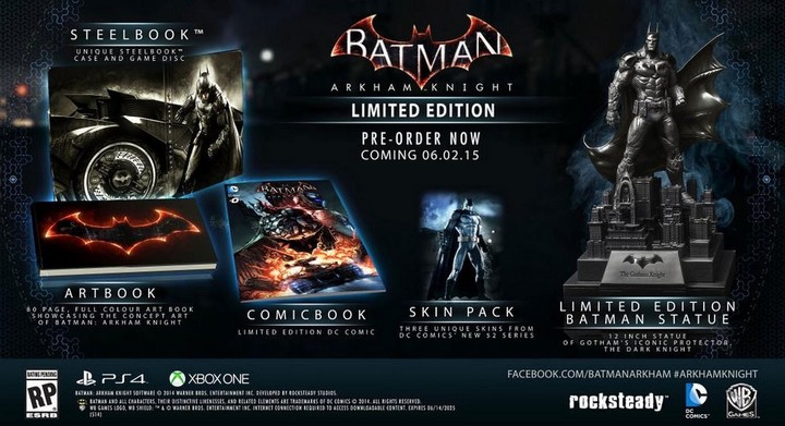 Batman: Arkham Knight - Limited Edition (Xbox ONE)_380598480