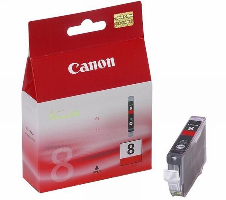 Canon CLI-8R, červená_2040392341