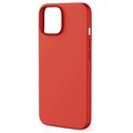 EPICO silikonový zadní kryt s podporou MagSafe pro iPhone 15, tmavě červená_974581383
