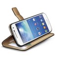 CELLY Wally pro Samsung Galaxy S4 Mini, PU kůže, černá_1400315163