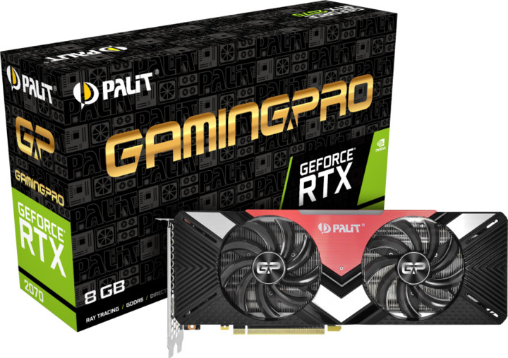 PALiT GeForce RTX 2070 GamingPro 8 GB, 8GB GDDR6_1793499305