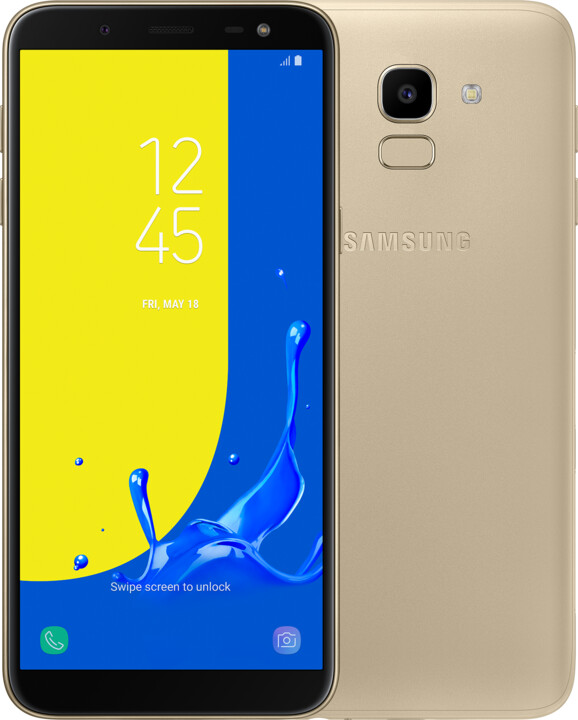 Samsung Galaxy J6, 3GB/32GB, zlatá_1289900581