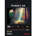 Audioquest kabel Forest 48 HDMI 2.1, M/M, 10K/8K@60Hz, 0.6m, černá/zelená_236705066