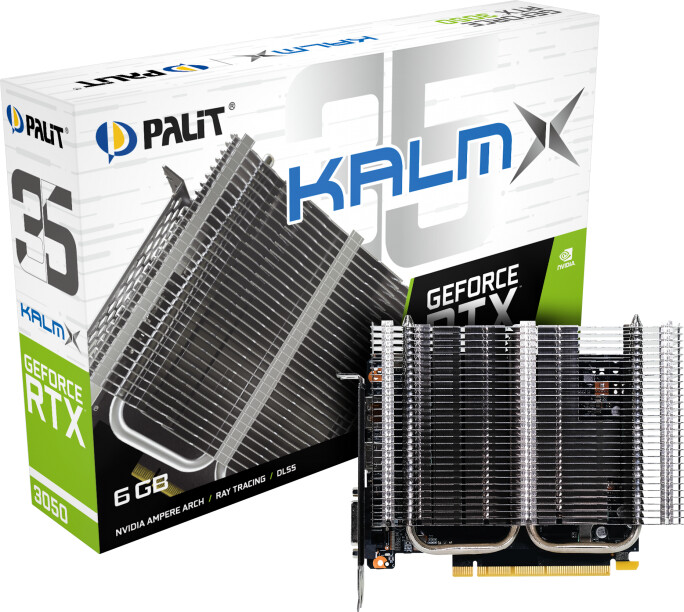 PALiT GeForce RTX 3050 KalmX, 6GB GDDR6_240718458