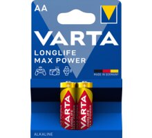 VARTA baterie Longlife Max Power AA, 2ks 4706101412