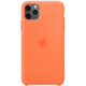 Apple silikonový kryt na iPhone 11 Pro Max, oranžová