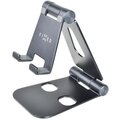 FIXED hliníkový stojánek Frame Phone na stůl pro mobilní telefony, šedá_1862876809