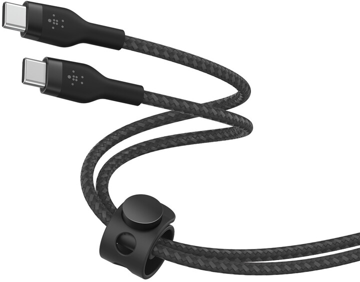 Belkin odolný kabel USB-C BOOST CHARGE™ PRO Flex, 1m, černá_1188880274