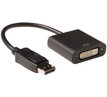 C-TECH adaptér DisplayPort - DVI 24+5, M/F, černá CB-AD-DP-DVI