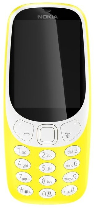 Nokia 3310, Dual Sim, Yellow_1916576321