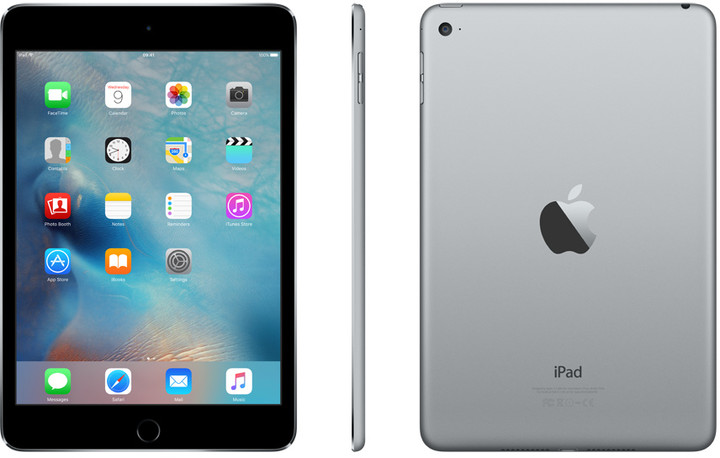 APPLE iPad Mini 4, 32GB, Wi-Fi, šedá_1626712998