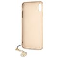 GUESS Charms Hard Case 4G pro iPhone Xs Max, hnědé_1733971343