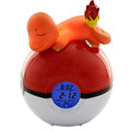 Budík Pokémon - Charmander &amp; Pokéball, digitální, svítící, stolní_364836659