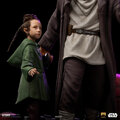 Figurka Iron Studios Star Wars - Obi-Wan and Young Leia Deluxe Art Scale 1/10_1988582275