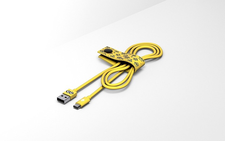 Tribe Minions Tom Micro USB kabel (120cm) - Žlutý_402184241