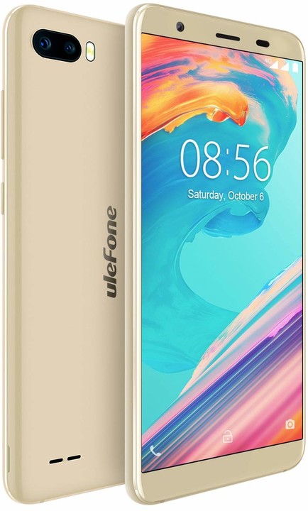 UleFone S1 Pro, 1GB/16GB, zlatá_2091370384