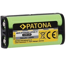 PATONA baterie pro sluchátka Sony BP-HP550-11, 700mAh, 2,4V, Ni-Mh_507075186