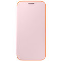 Samsung Galaxy A5 2017 (SM-A520P), flipové pouzdro, růžové