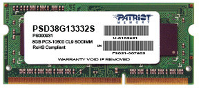 Patriot Signature Line 8GB DDR3 1333 SO-DIMM_70142583