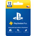 PlayStation Plus 12 měsíců - Dárková karta